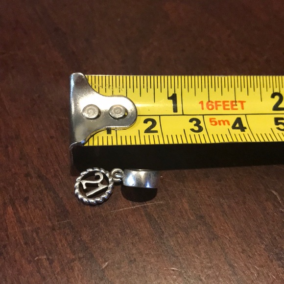 Pandora 21 Sterling Silver Dangle Charm - Picture 5 of 5